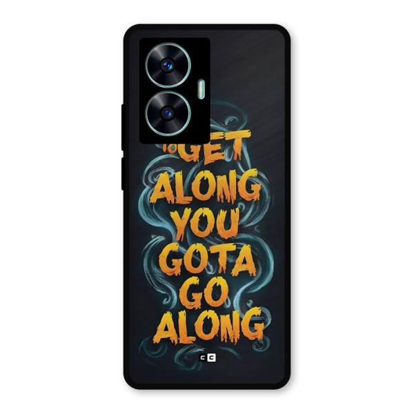 Gota Go Along Metal Back Case for Realme C55