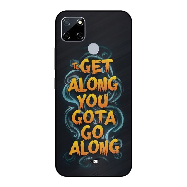 Gota Go Along Metal Back Case for Realme Narzo 20