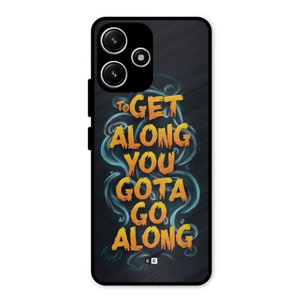 Gota Go Along Metal Back Case for Redmi 12 5G