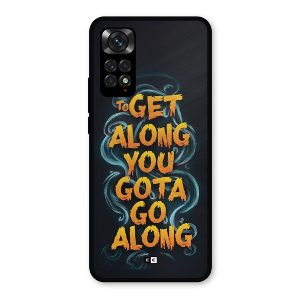 Gota Go Along Metal Back Case for Redmi Note 11