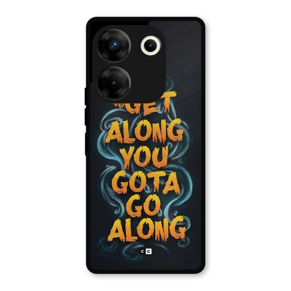 Gota Go Along Metal Back Case for Tecno Camon 20