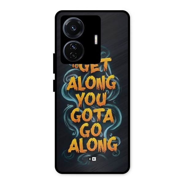 Gota Go Along Metal Back Case for Vivo T1 Pro