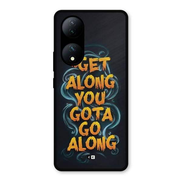 Gota Go Along Metal Back Case for Vivo T2