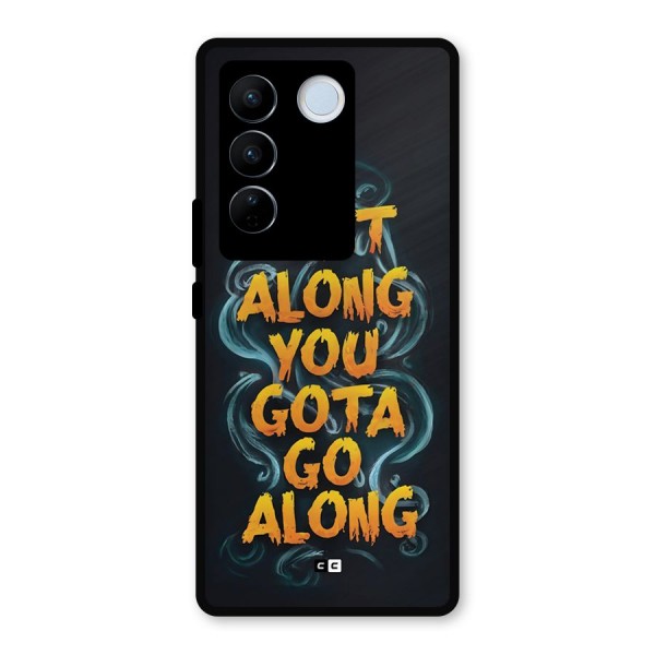 Gota Go Along Metal Back Case for Vivo V27 Pro