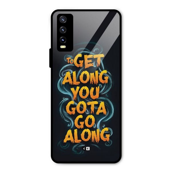 Gota Go Along Metal Back Case for Vivo Y20 2021