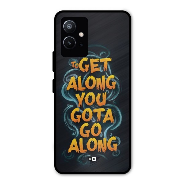 Gota Go Along Metal Back Case for Vivo Y75 5G