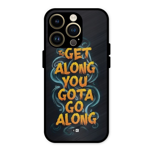 Gota Go Along Metal Back Case for iPhone 14 Pro