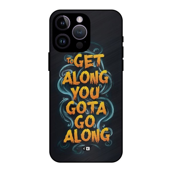Gota Go Along Metal Back Case for iPhone 14 Pro Max