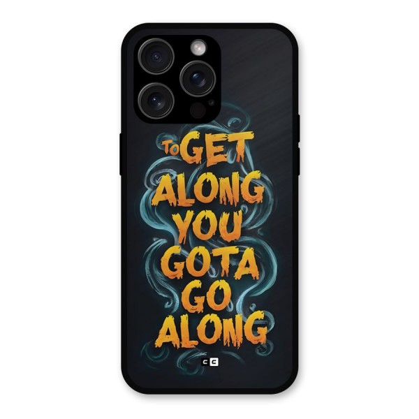 Gota Go Along Metal Back Case for iPhone 15 Pro Max