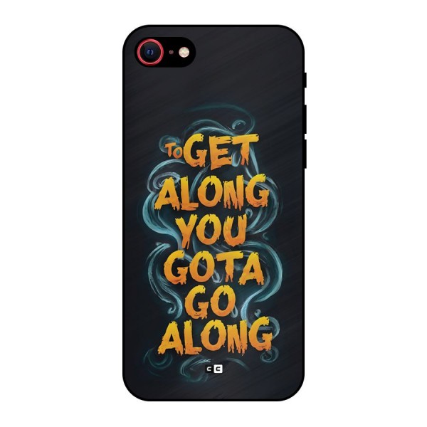 Gota Go Along Metal Back Case for iPhone 8