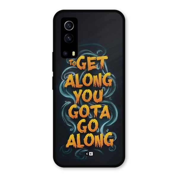 Gota Go Along Metal Back Case for iQOO Z3