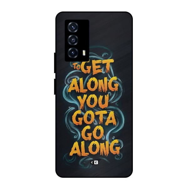 Gota Go Along Metal Back Case for iQOO Z5