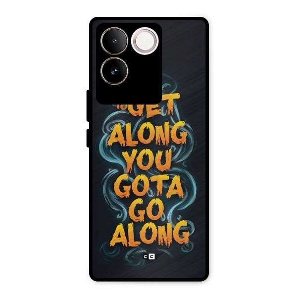 Gota Go Along Metal Back Case for iQOO Z7 Pro