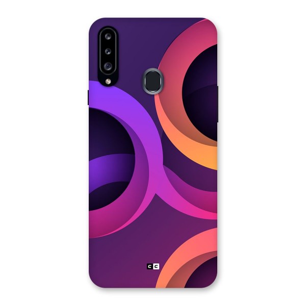 Gradient Rings Back Case for Galaxy A20s