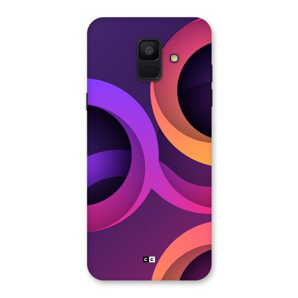 Gradient Rings Back Case for Galaxy A6 (2018)