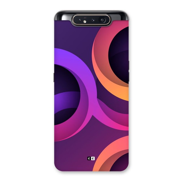 Gradient Rings Back Case for Galaxy A80