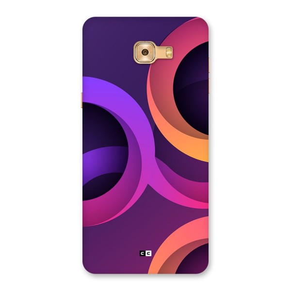 Gradient Rings Back Case for Galaxy C9 Pro