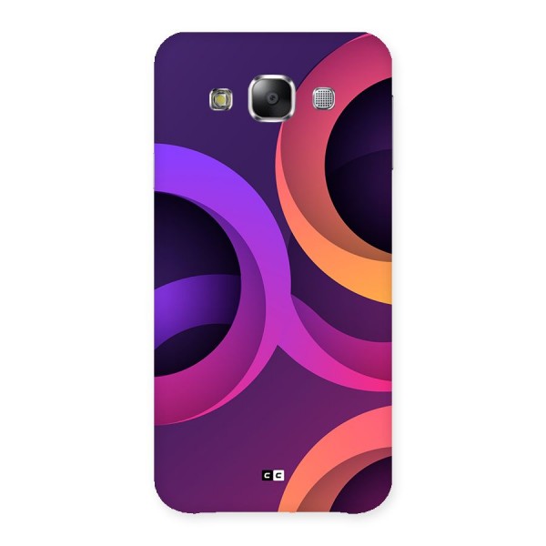 Gradient Rings Back Case for Galaxy E5