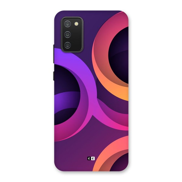 Gradient Rings Back Case for Galaxy F02s