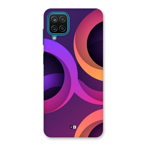 Gradient Rings Back Case for Galaxy F12