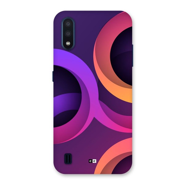 Gradient Rings Back Case for Galaxy M01