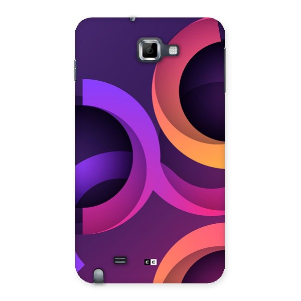 Gradient Rings Back Case for Galaxy Note