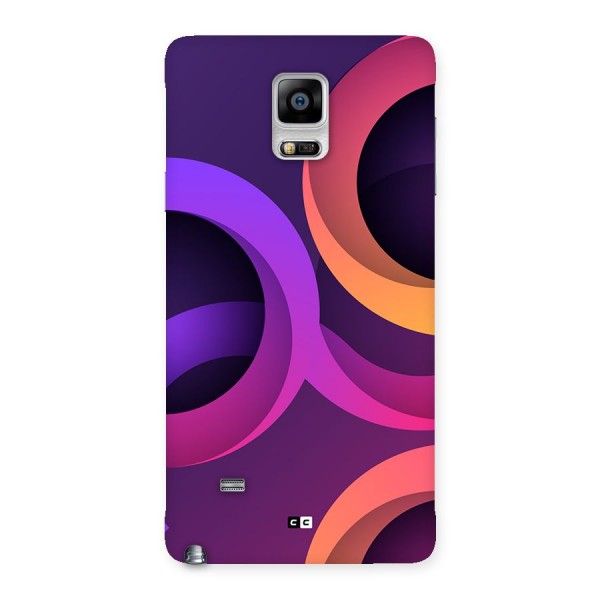 Gradient Rings Back Case for Galaxy Note 4