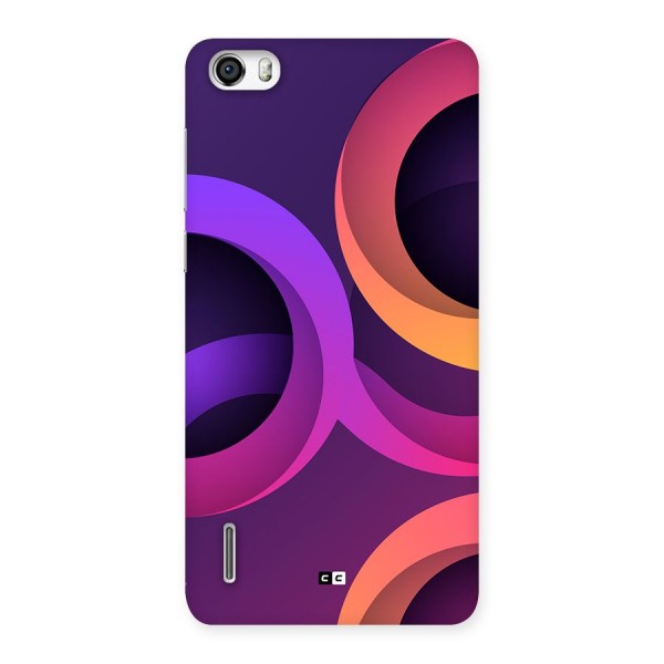 Gradient Rings Back Case for Honor 6