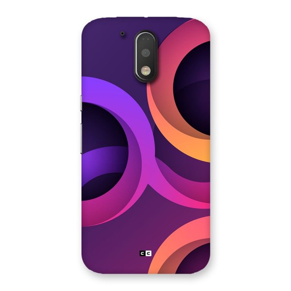 Gradient Rings Back Case for Moto G4