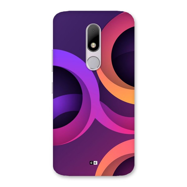 Gradient Rings Back Case for Moto M