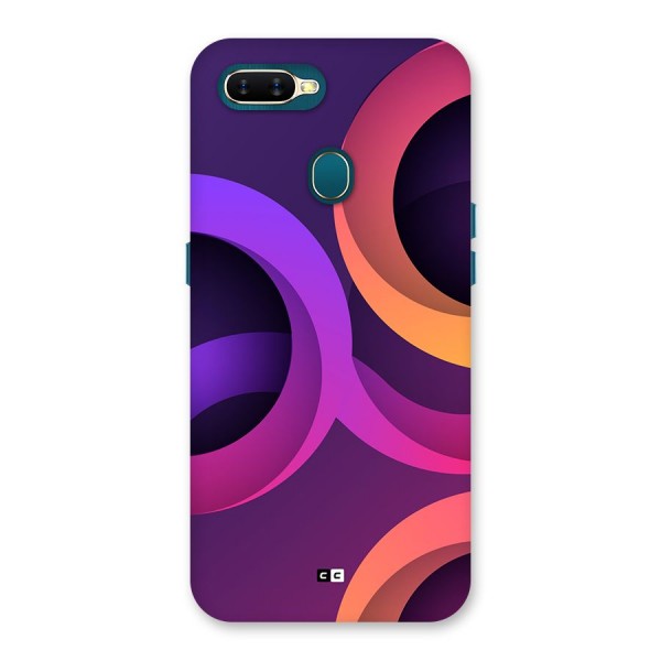 Gradient Rings Back Case for Oppo A12s