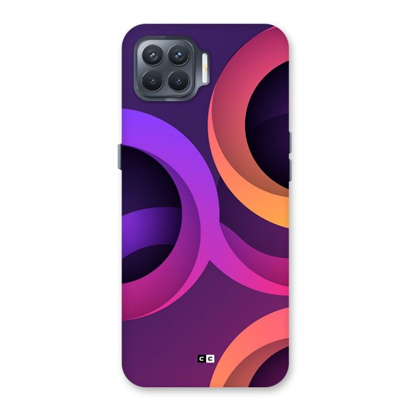 Gradient Rings Back Case for Oppo F17 Pro