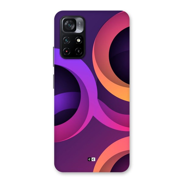 Gradient Rings Back Case for Poco M4 Pro 5G