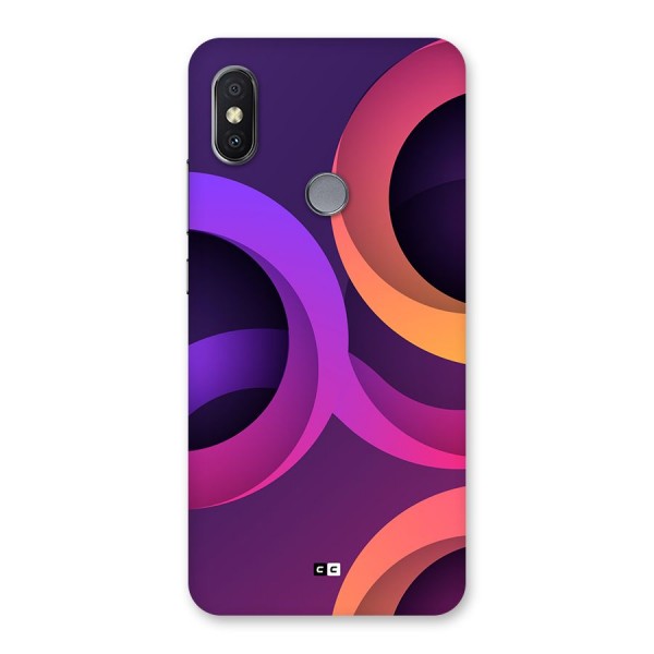 Gradient Rings Back Case for Redmi Y2