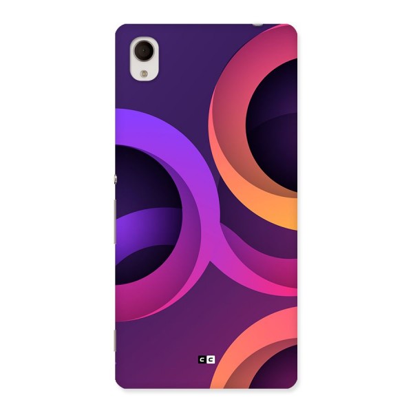 Gradient Rings Back Case for Xperia M4