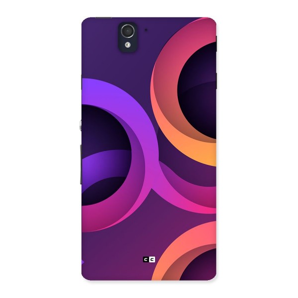 Gradient Rings Back Case for Xperia Z