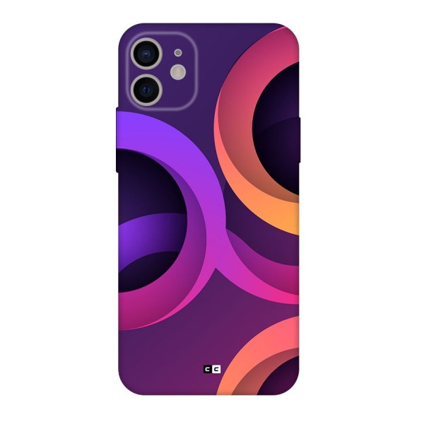 Gradient Rings Back Case for iPhone 11