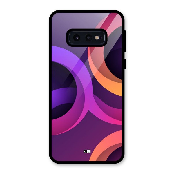 Gradient Rings Glass Back Case for Galaxy S10e