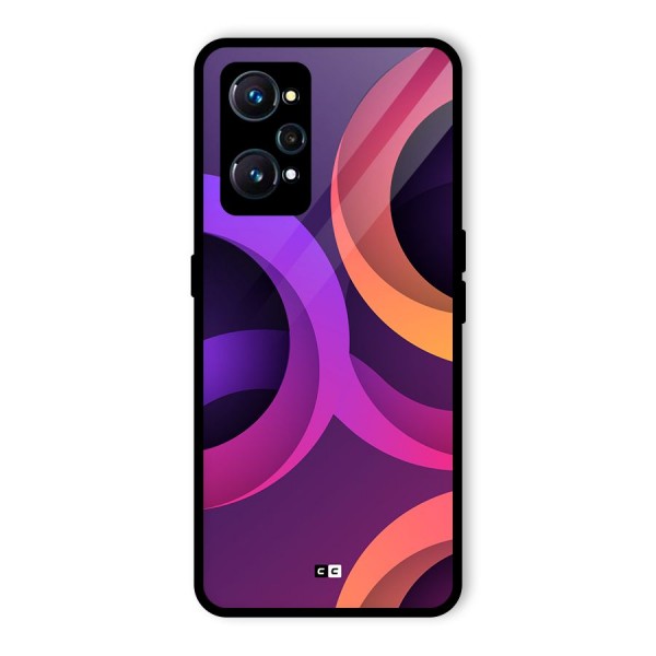 Gradient Rings Glass Back Case for Realme GT 2