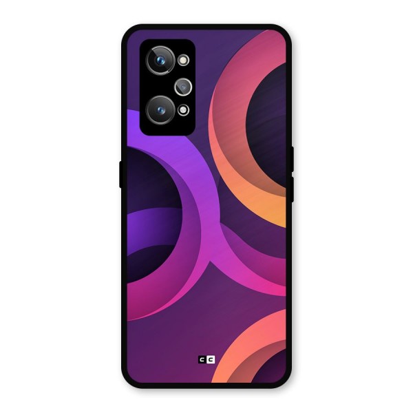 Gradient Rings Metal Back Case for Realme GT 2