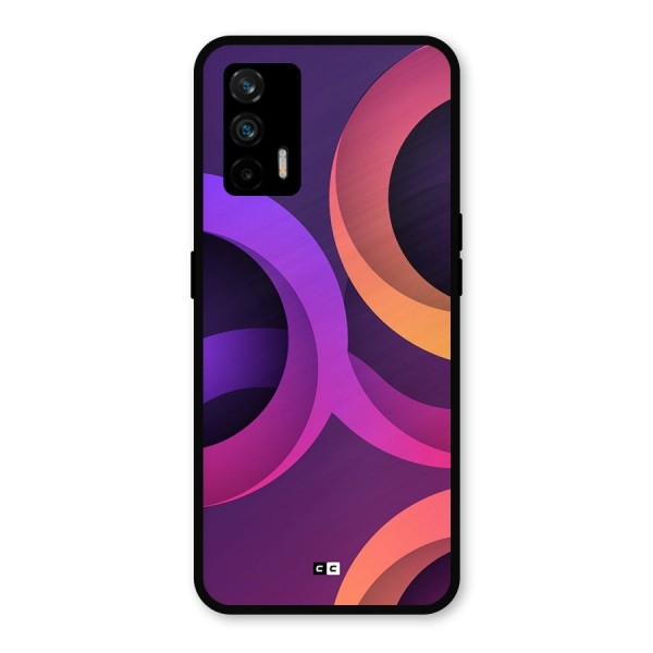 Gradient Rings Metal Back Case for Realme GT 5G