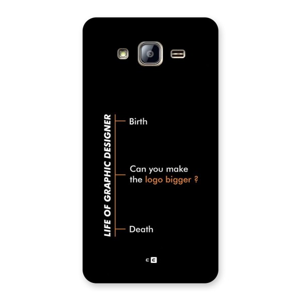 Graphic Designer Life Back Case for Galaxy On5