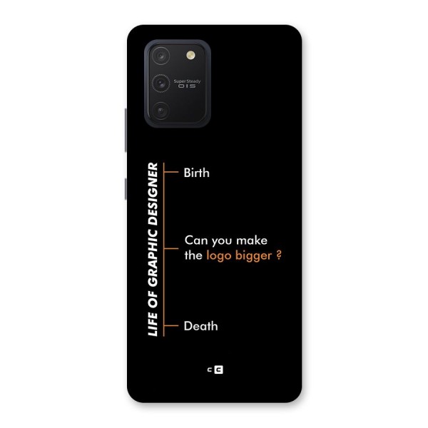 Graphic Designer Life Back Case for Galaxy S10 Lite