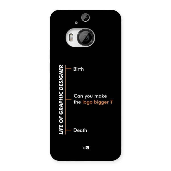 Graphic Designer Life Back Case for HTC One M9 Plus