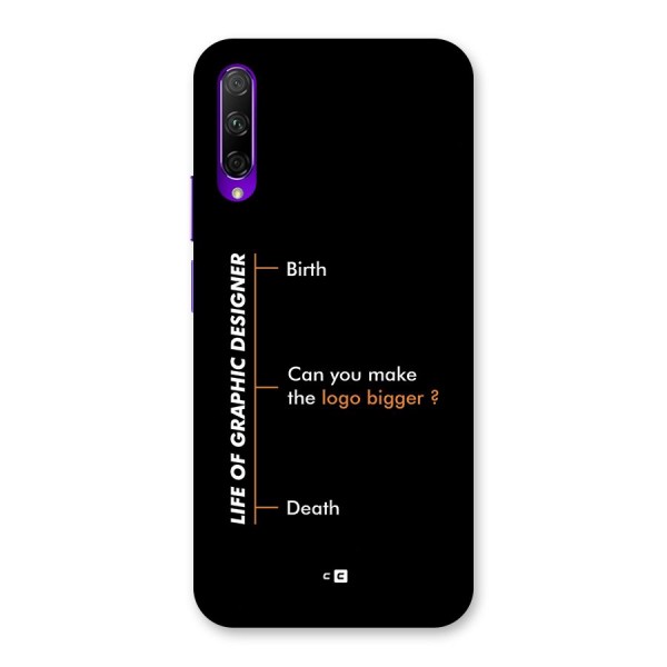 Graphic Designer Life Back Case for Honor 9X Pro