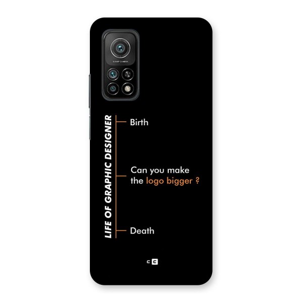 Graphic Designer Life Back Case for Mi 10T Pro 5G