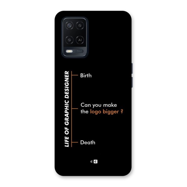 Graphic Designer Life Back Case for Oppo A54