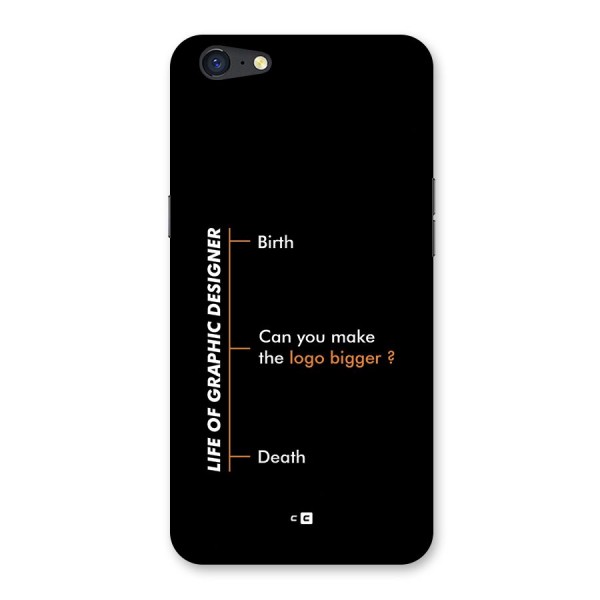 Graphic Designer Life Back Case for Oppo A71