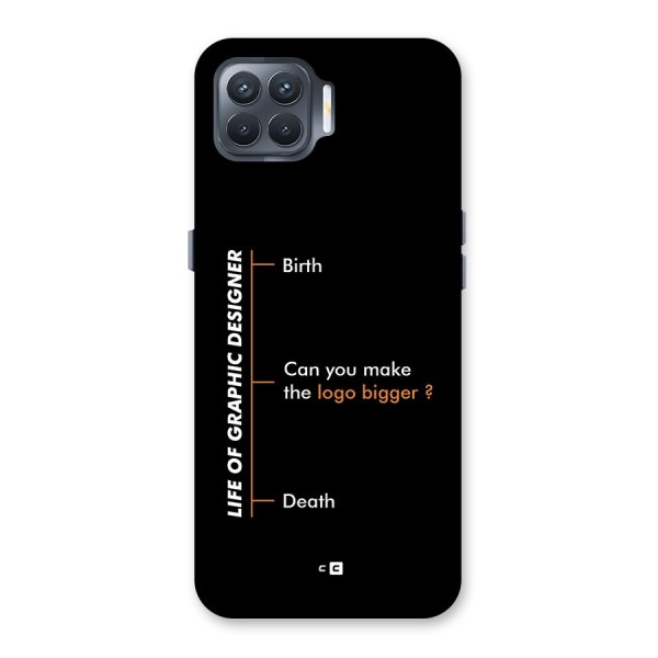 Graphic Designer Life Back Case for Oppo F17 Pro