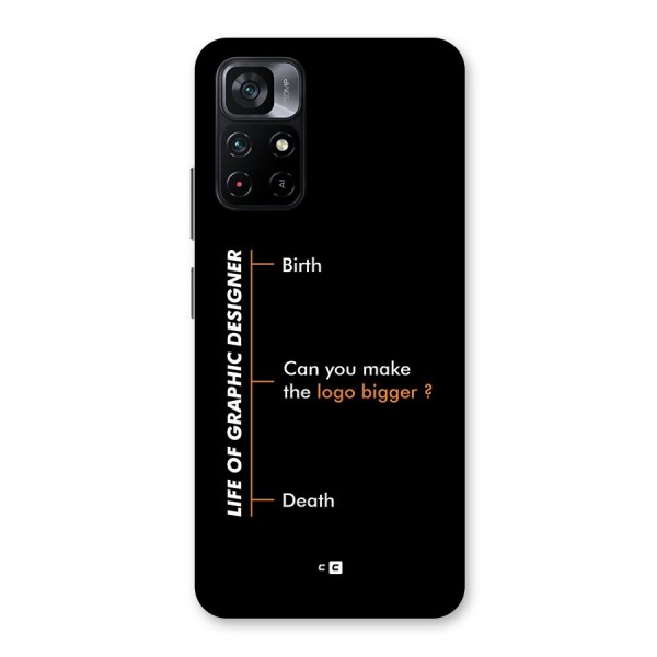 Graphic Designer Life Back Case for Poco M4 Pro 5G